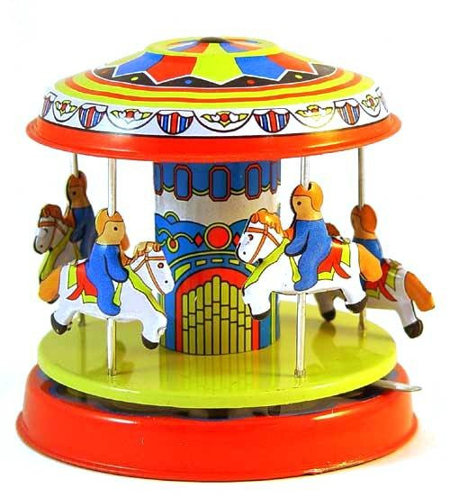 Mini outlet carousel toy