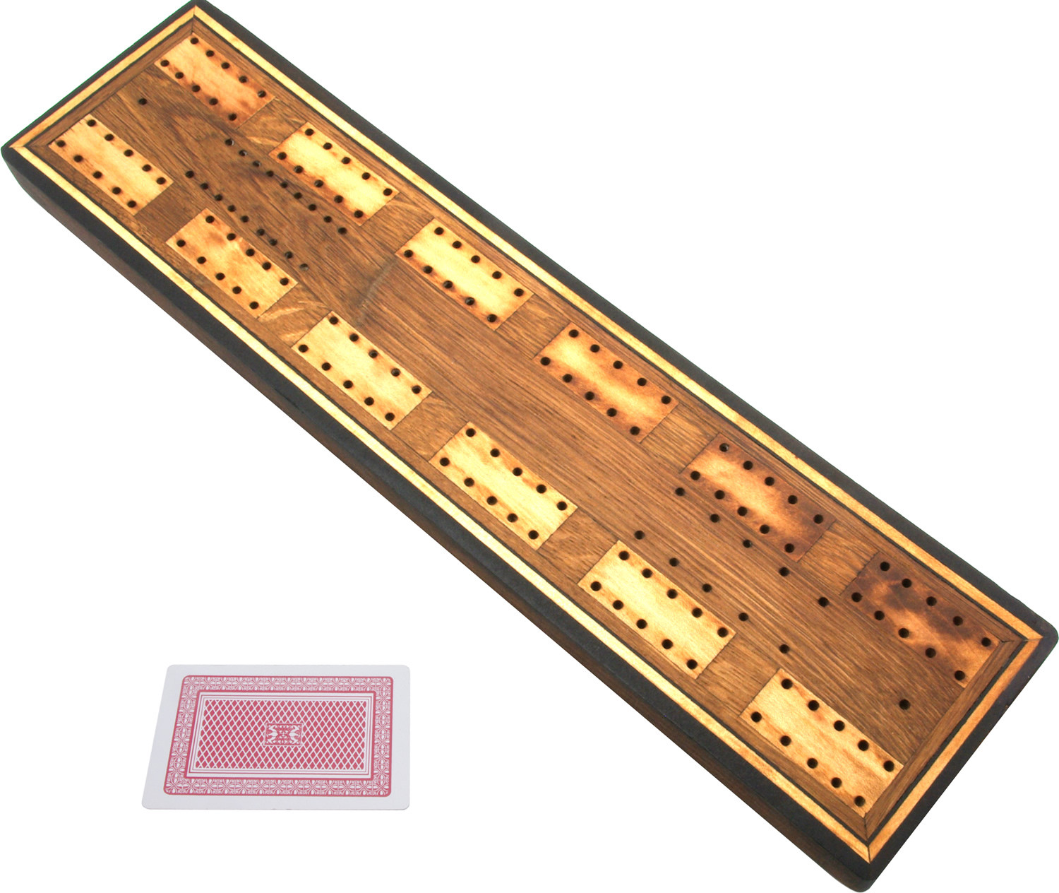 Competition size cribbage board