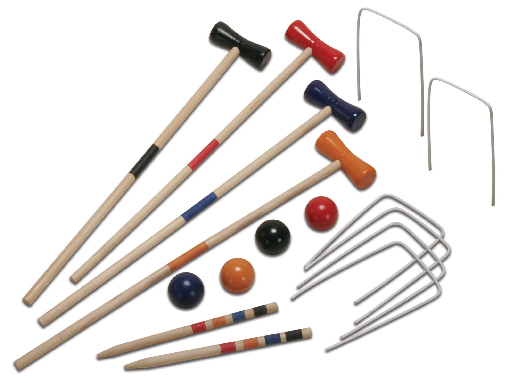 57cm Garden Croquet Set In Drawstring Bag