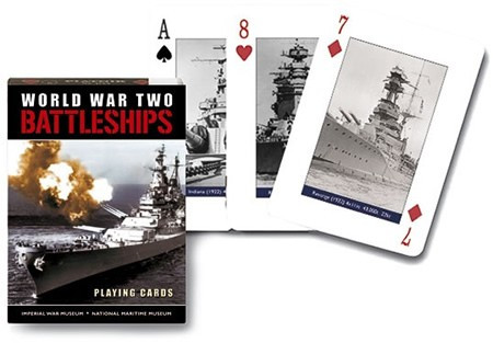 World War II Battleships Card Deck
