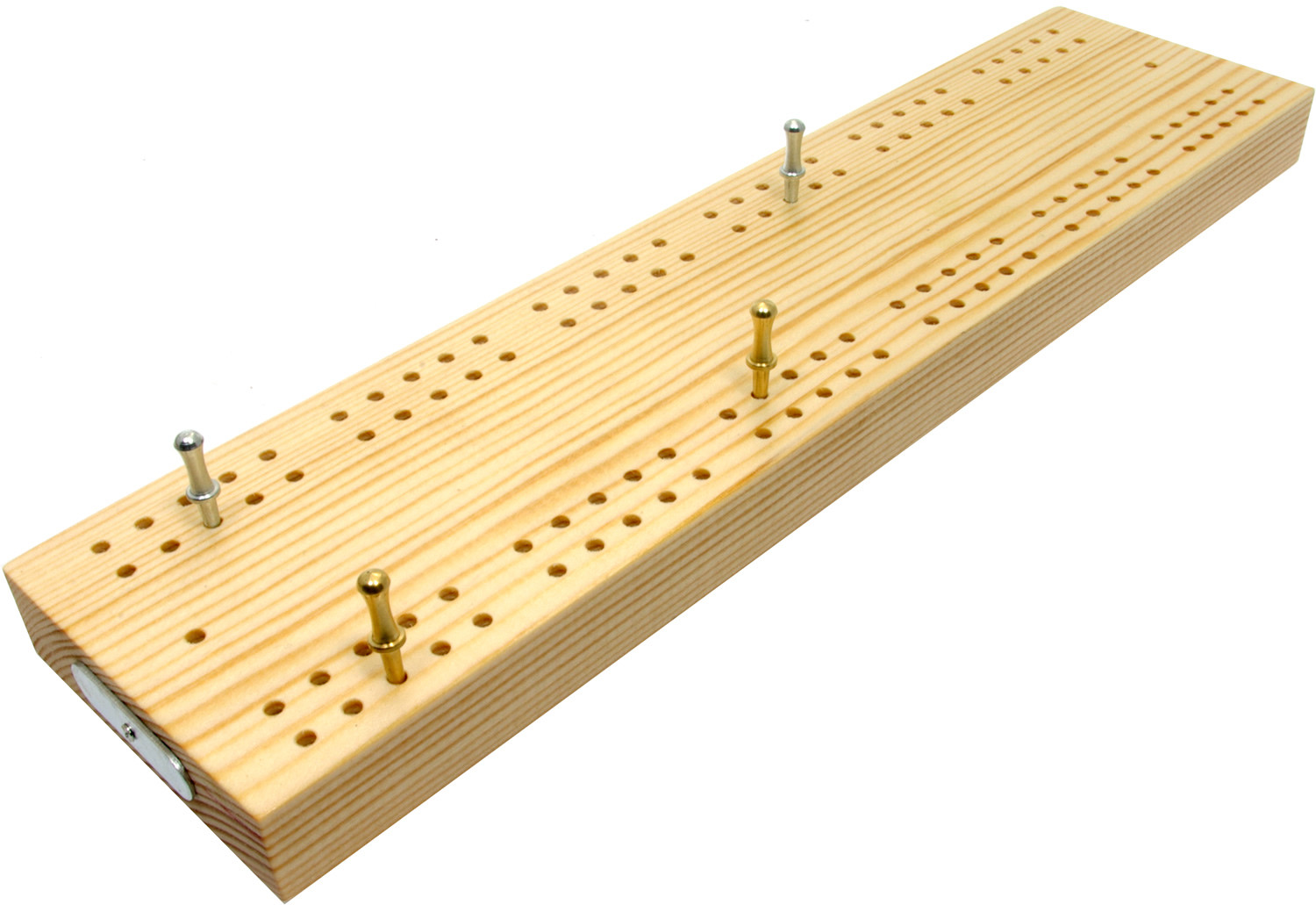 Wooden British cribbage board - 30cm (12")