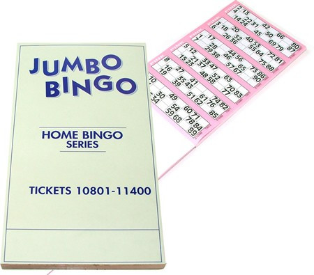 Jumbo Book of Bingo Tickets