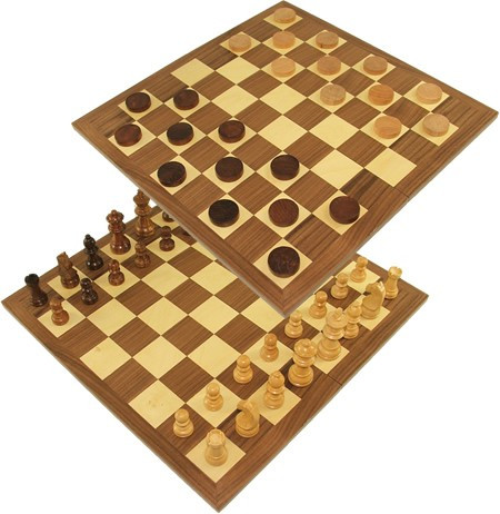 Chess & Draughts Set