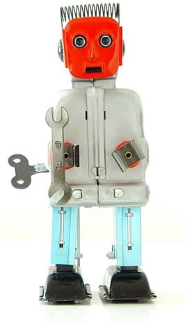 Zoomer Red Face Robot