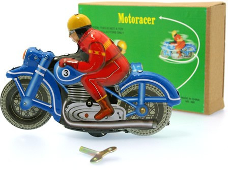 Blue Motor Racer