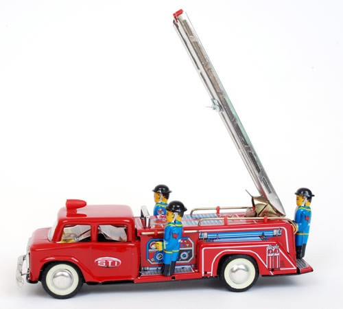 large Fire Engine with ladder