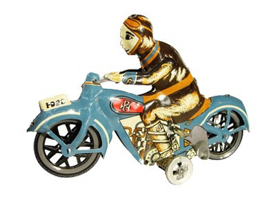 Blue Motorcycle