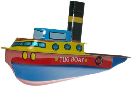 Tin Treasure's Pop Pop Tug Boat