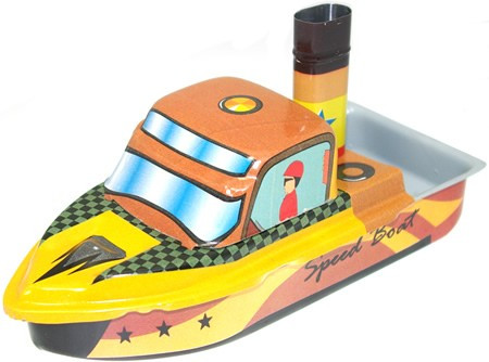 Tin Treasure's Pop Pop Speed Boat