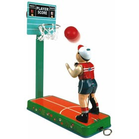 Tin Basketball Player