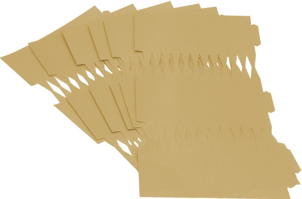 Cracker Kit Card Blanks 35cm - Gold - 6 Pack