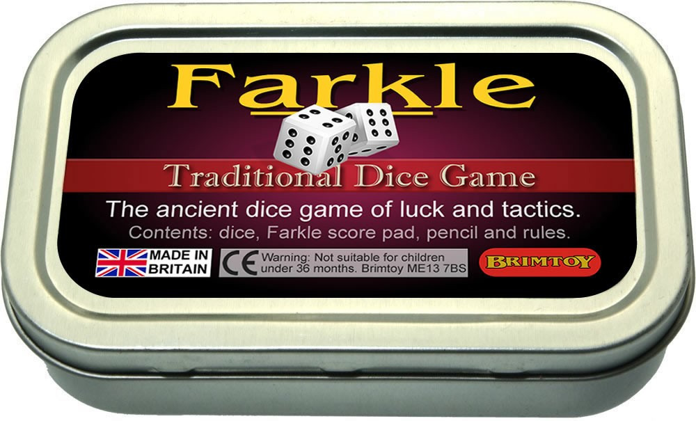 Pocket / Travel Farkle dice game