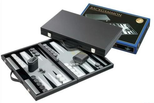 18" Deluxe Vinyl Backgammon set