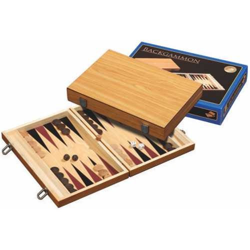 Natural Wooden Folding Backgammon (1181)