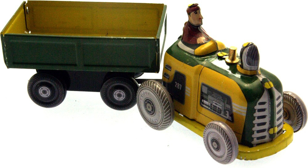 Mini tractor and trailer