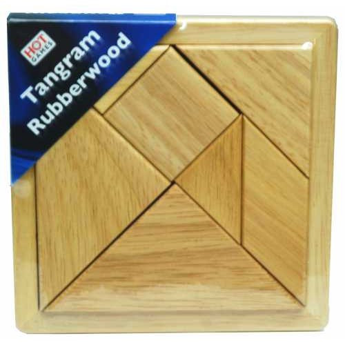 Tangram Rubberwood 12 cm