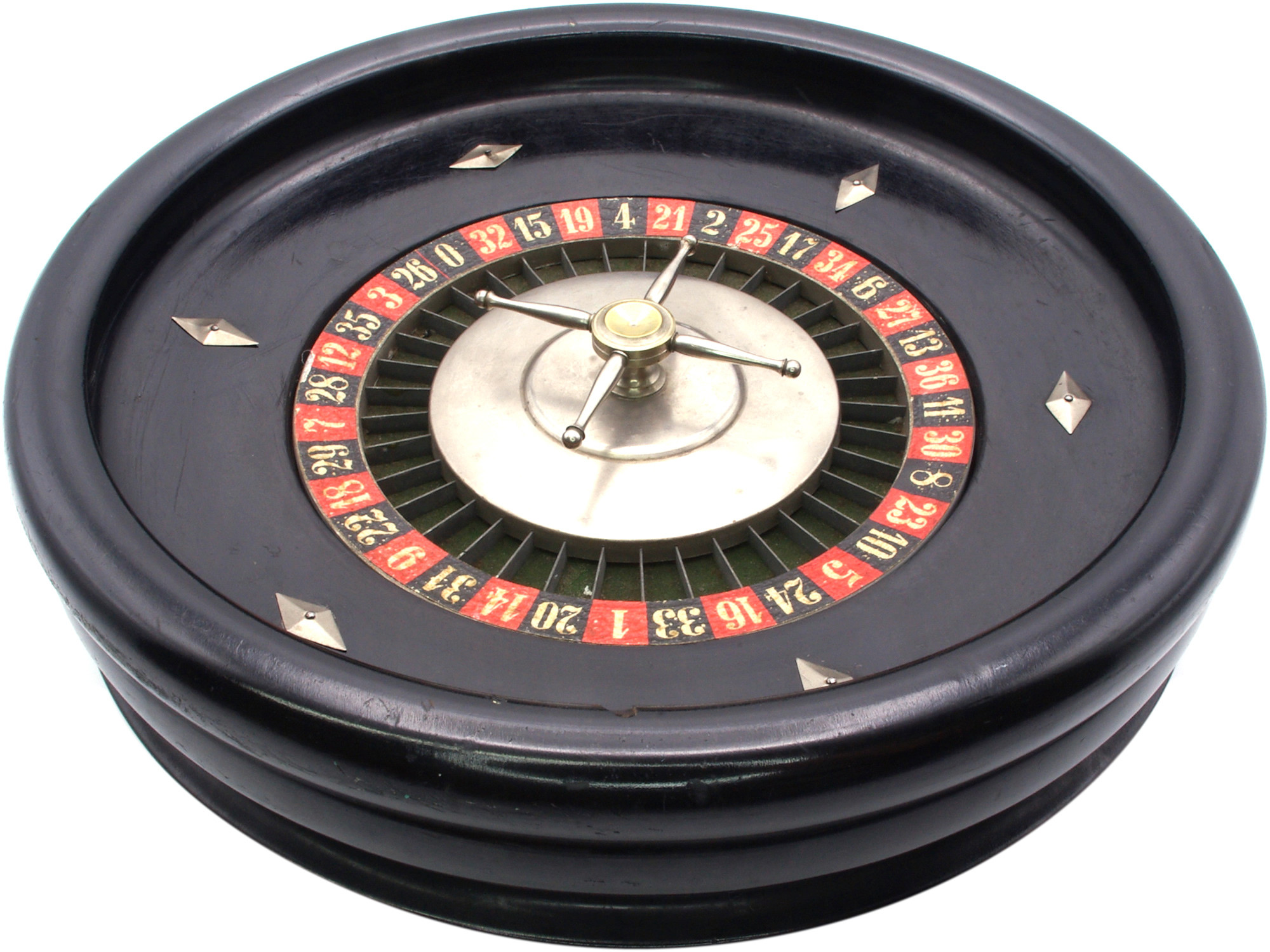 Vintage 32cm Roulette wheel