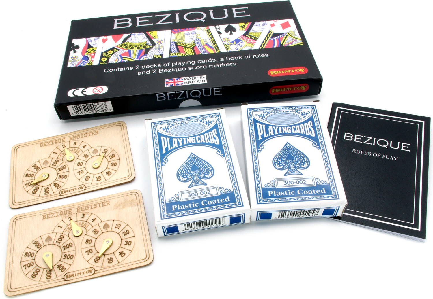 Bezique boxed card game