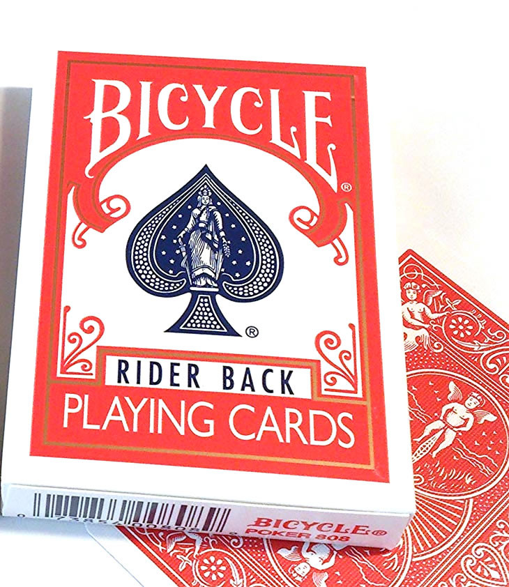 Bicycle Rider Back poker cards