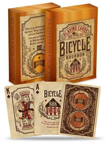  Bicycle Bourbon Poker cards