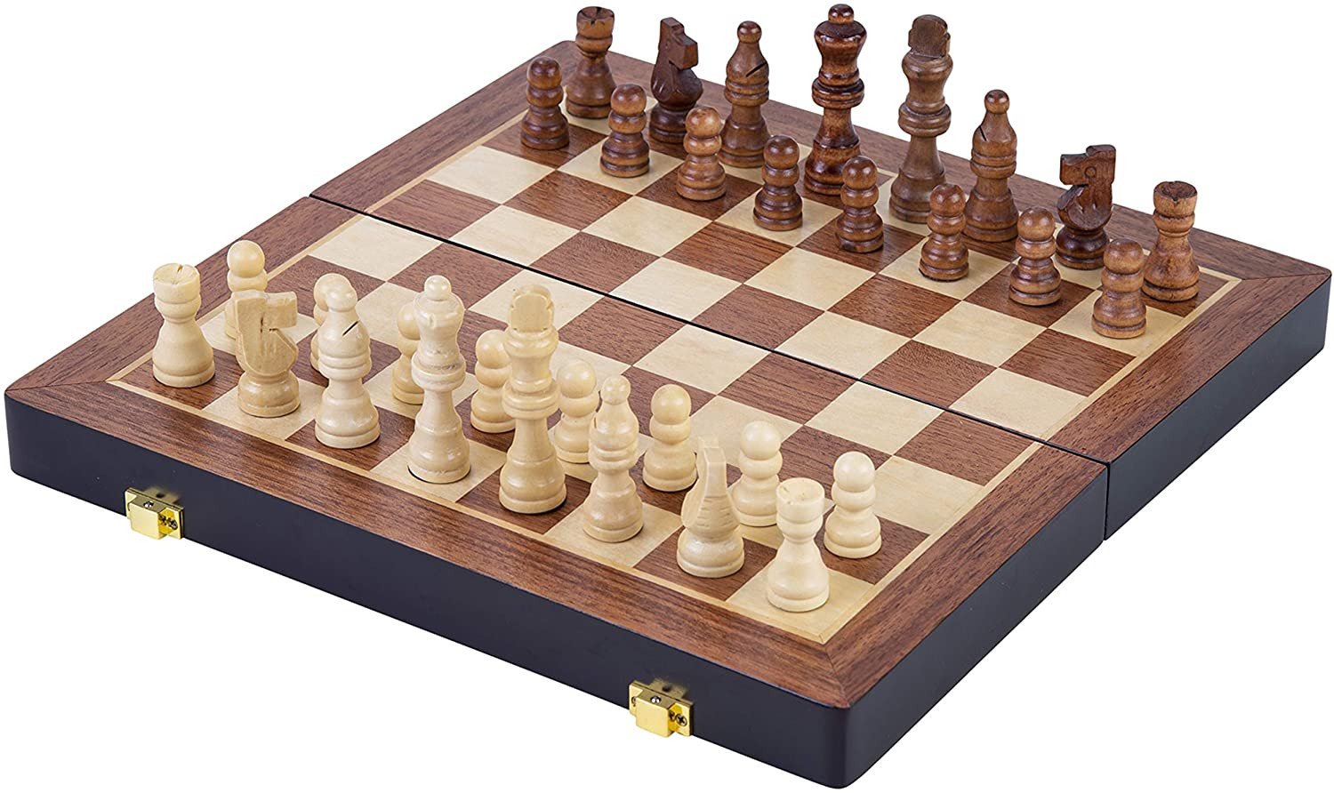Wooden Foldable Chess Set