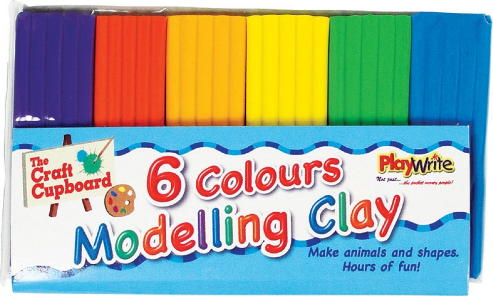 Small Modelling Clay - 6 Pack