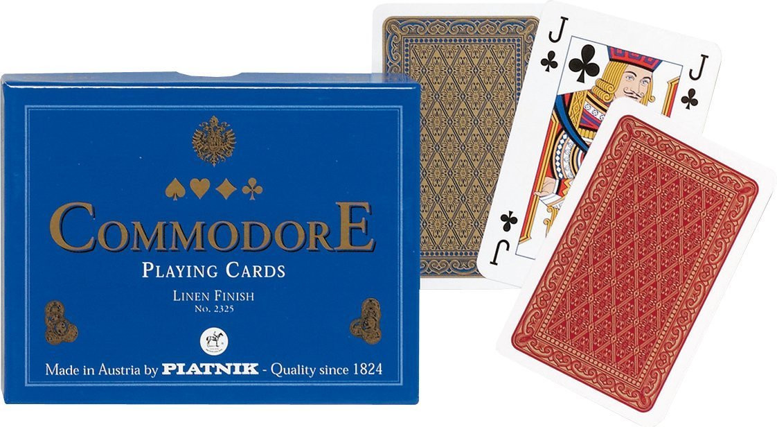 Blue Commodore Card Decks