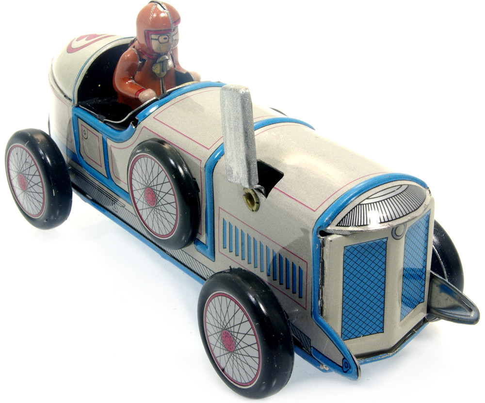 Auto Champion Racer No.3 tin toy racing car.