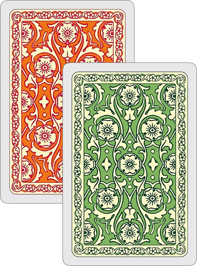 Autumn colours twin card decks.