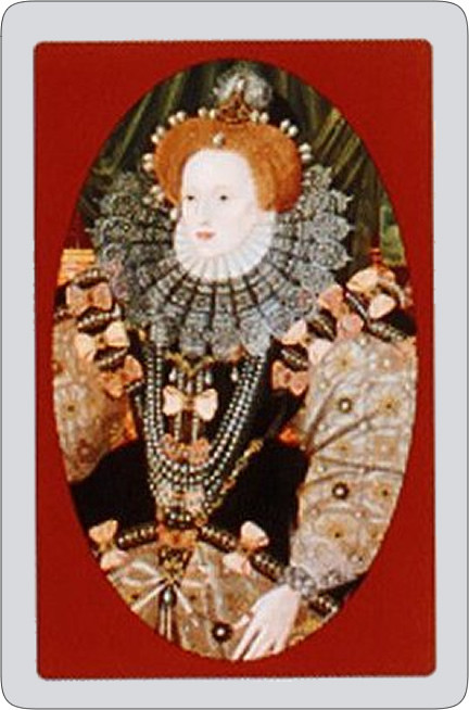 Queen Elizabeth Single playing card deck
