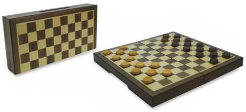 Magnetic Foldable Draughts Set