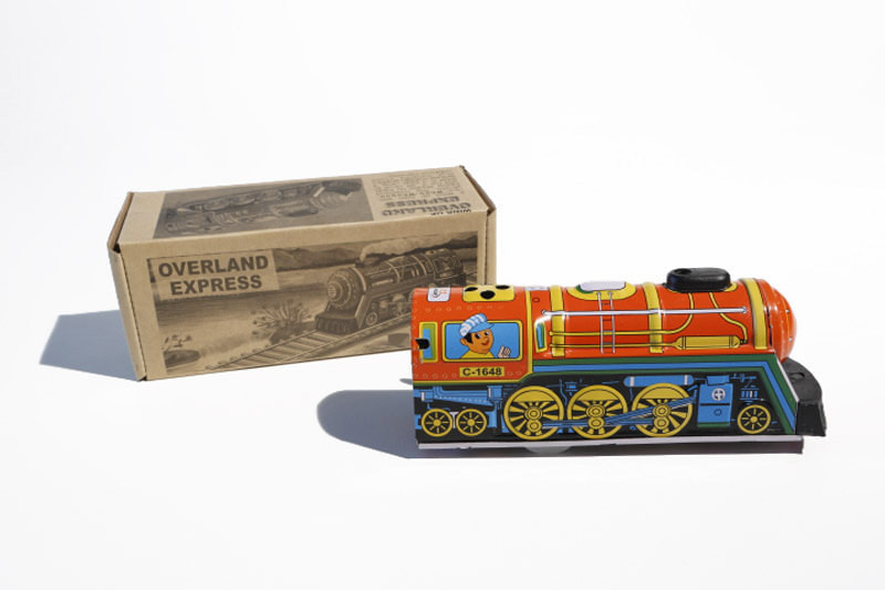 Tin Treasure's Overland Express with Whistle