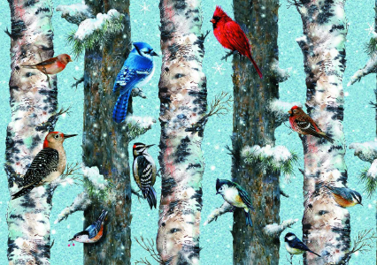 Christmas Birds Puzzle