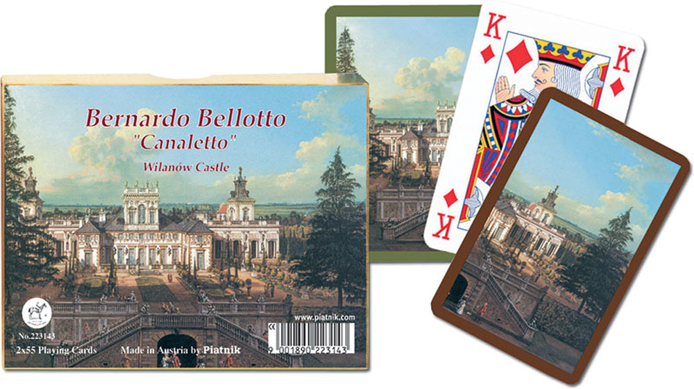 Bernardo Bellotto Wilanow Castle twin decks