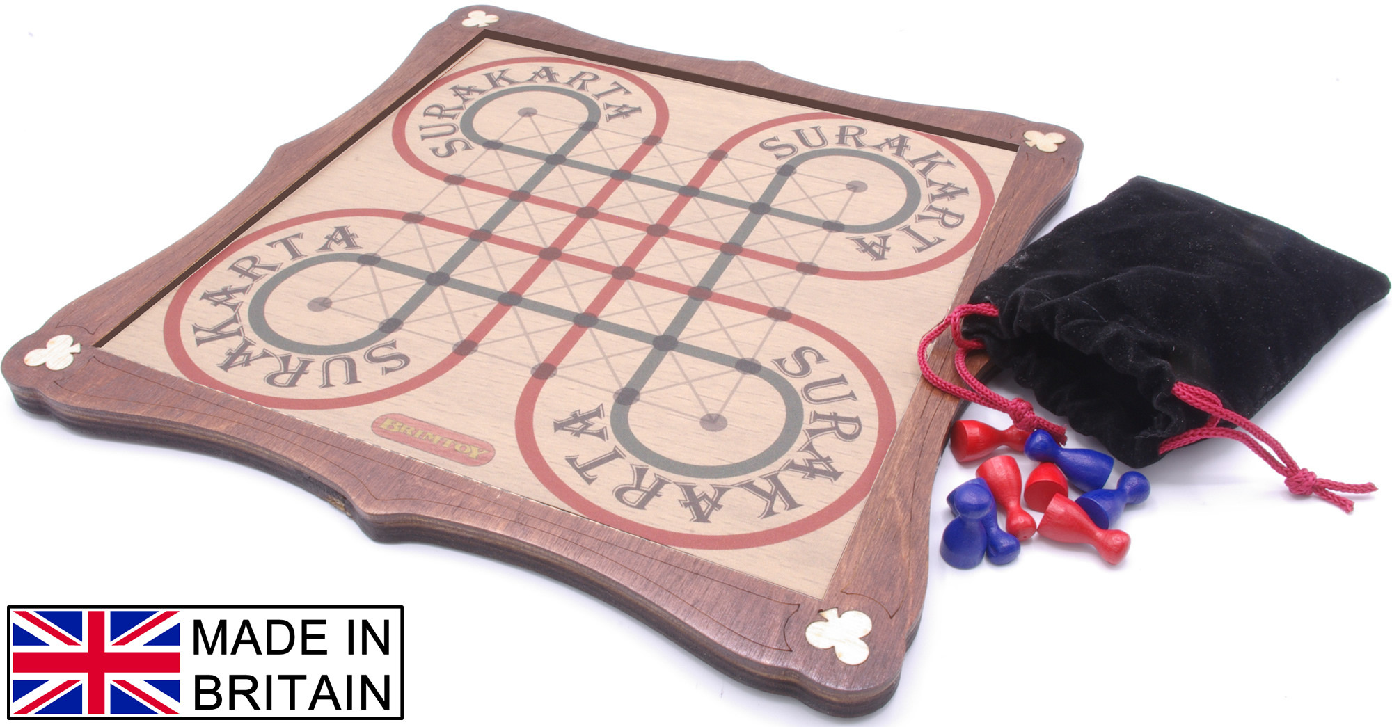 Surakarta / Permainan wooden board game 