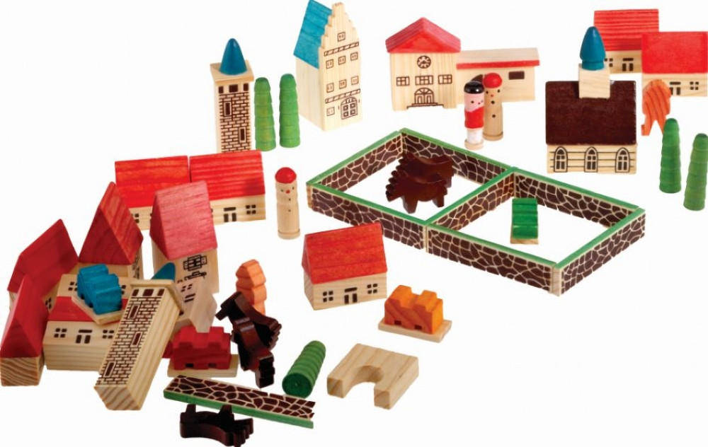 Wooden Toy Village