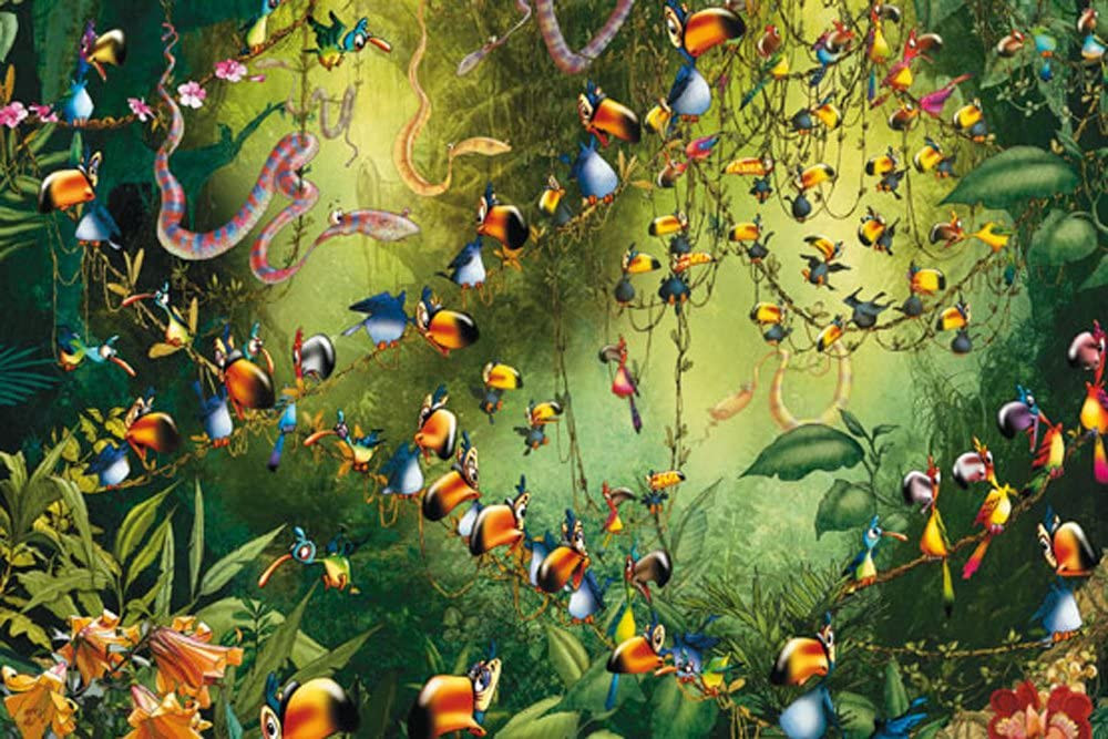 Toucans in Jungle Puzzle