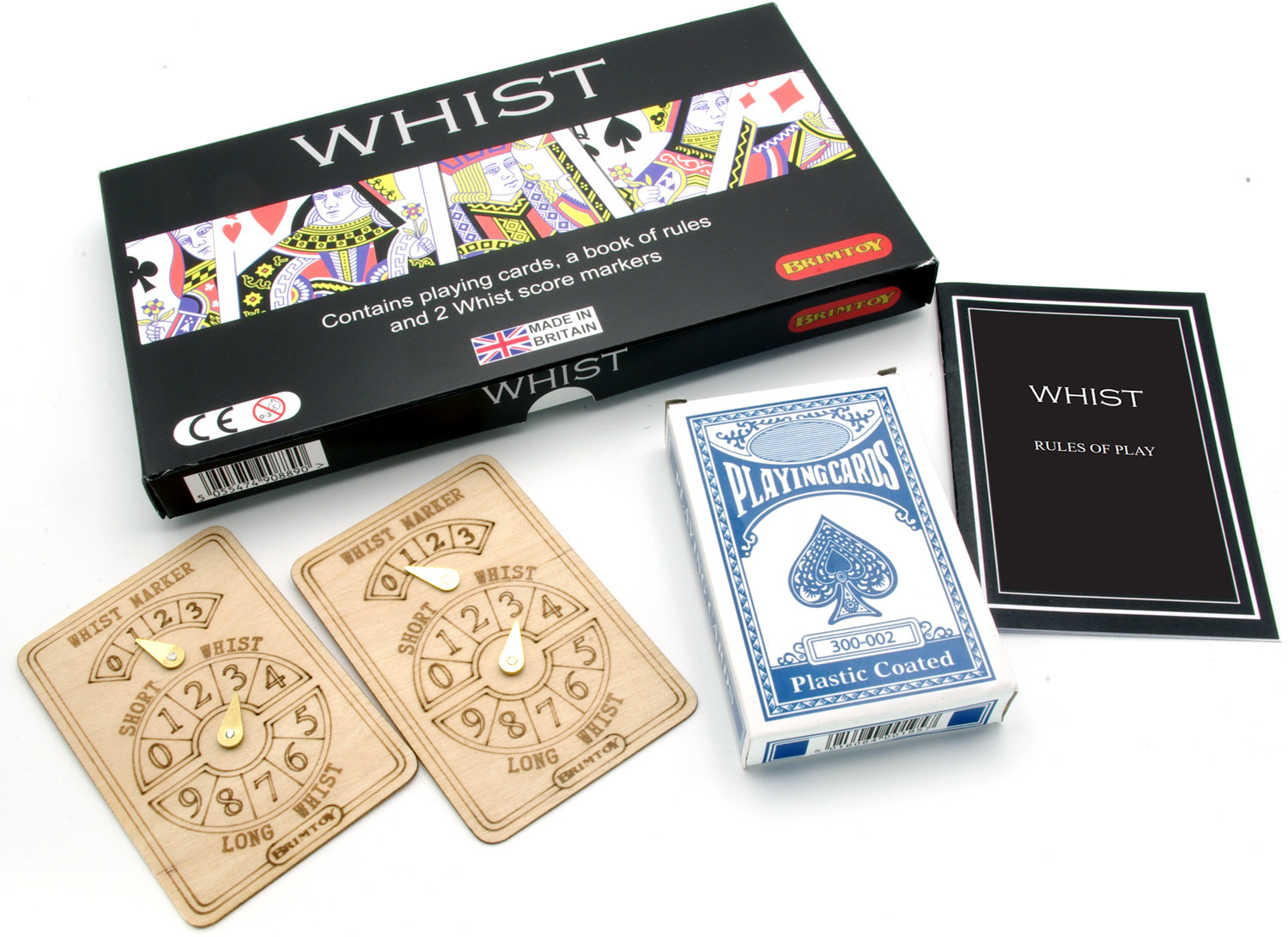 Whist boxed playing card game set