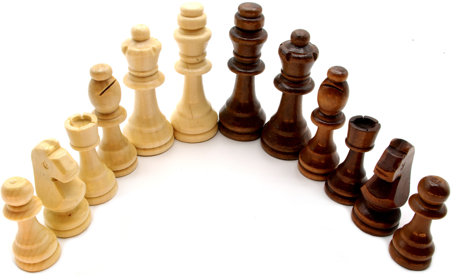 No.4 (85mm) wood Chess pieces / Chessmen