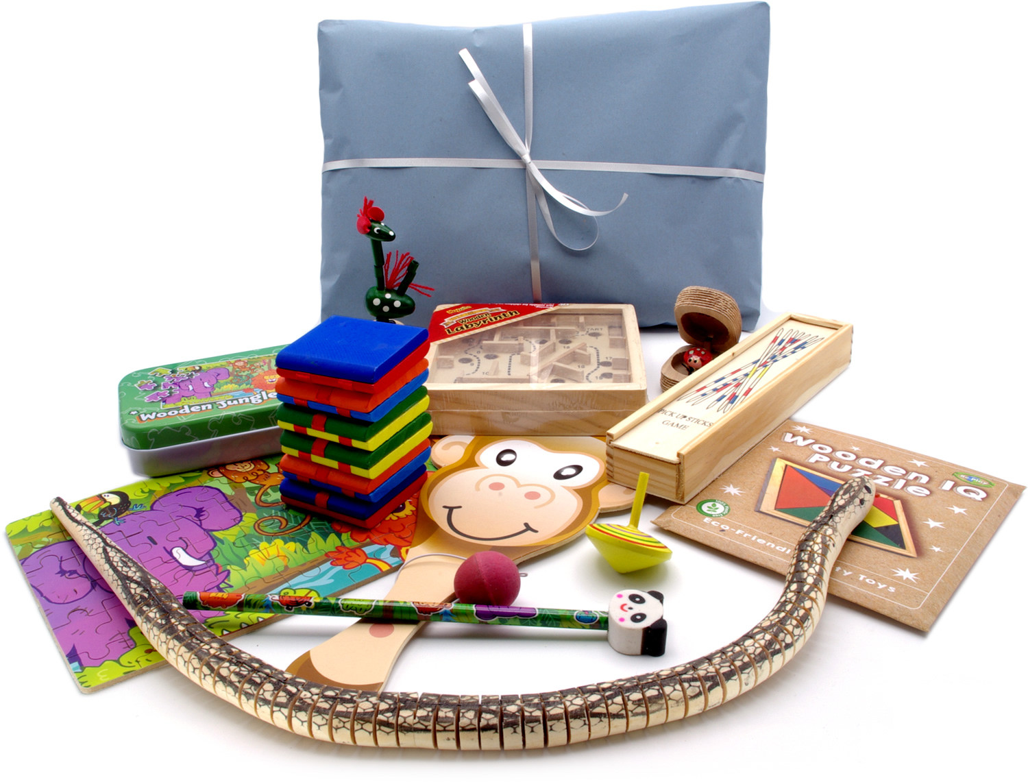 Wooden Toy Pass The Parcel - 10 layer