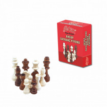 Chessmen Wooden No 4 