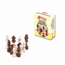 Chessmen Wooden No 1