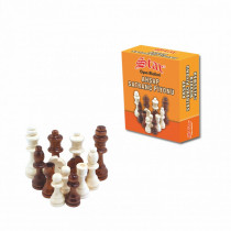 Chessmen Wooden No 3