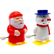 Clockwork Santa & Snowman Pencil Sharpener