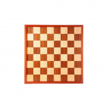 Inlaid 10 x 10 Draughts board / Checkers and 8 x 8 Chess board