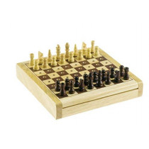 Wooden Travel Chess Set
