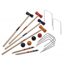 57cm Garden Croquet Set In Drawstring Bag