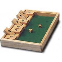 Wooden Shut The Box 9