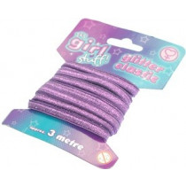 Glitter Elastic - 3 Metres