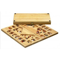 Kalaha / Mancala game 4 player with Gem stones